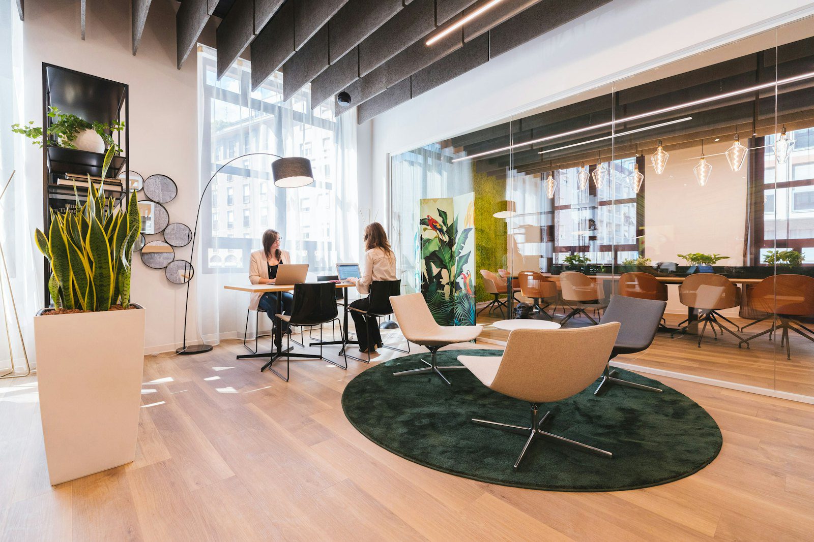 Co-working lounge — representative image, not of this project