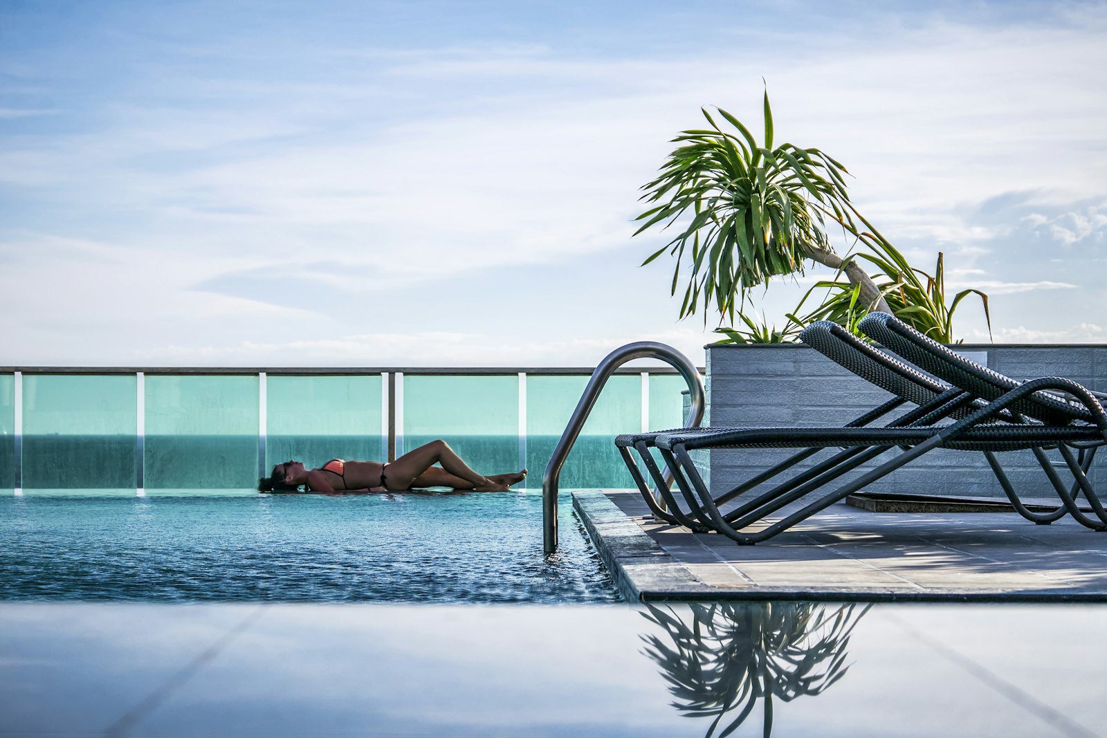 Infinity pool deck — representative image, not of this project