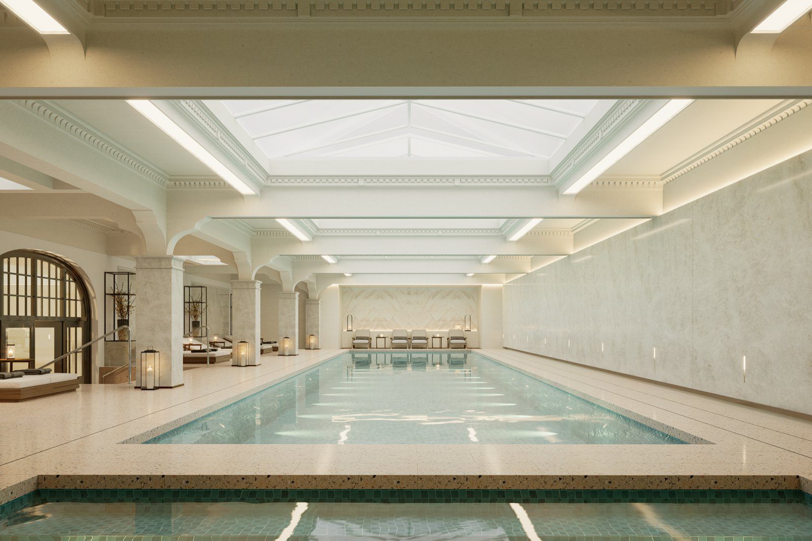 Spa and wellness hall — representative image, not of this project