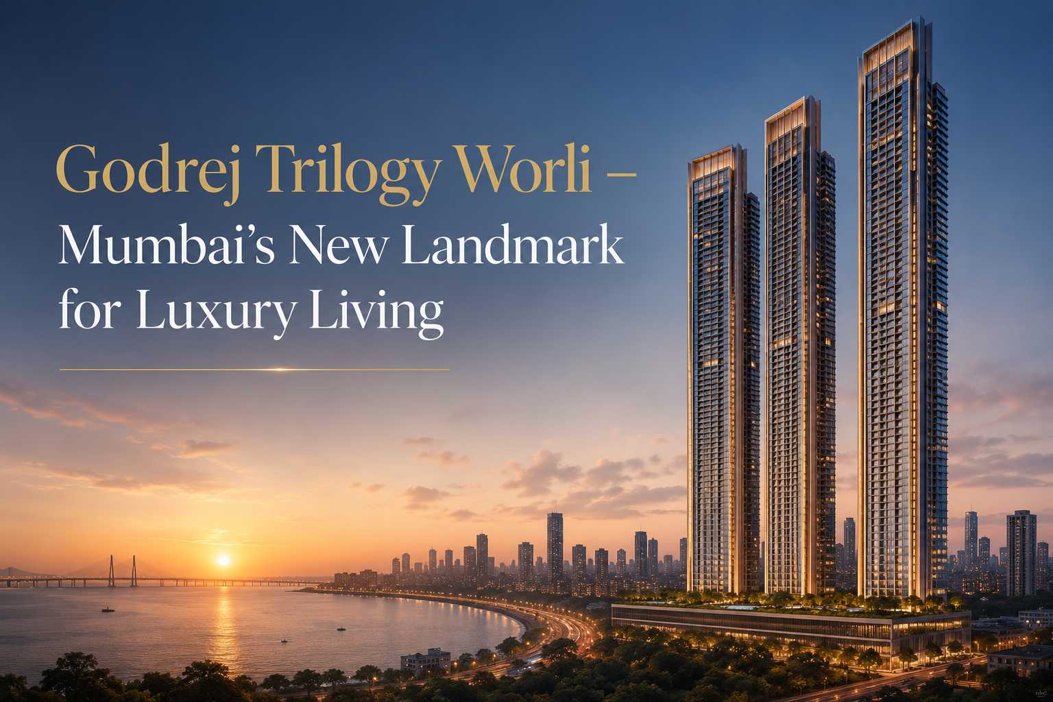 Godrej Trilogy Worli – Mumbai’s New Landmark for Luxury Living