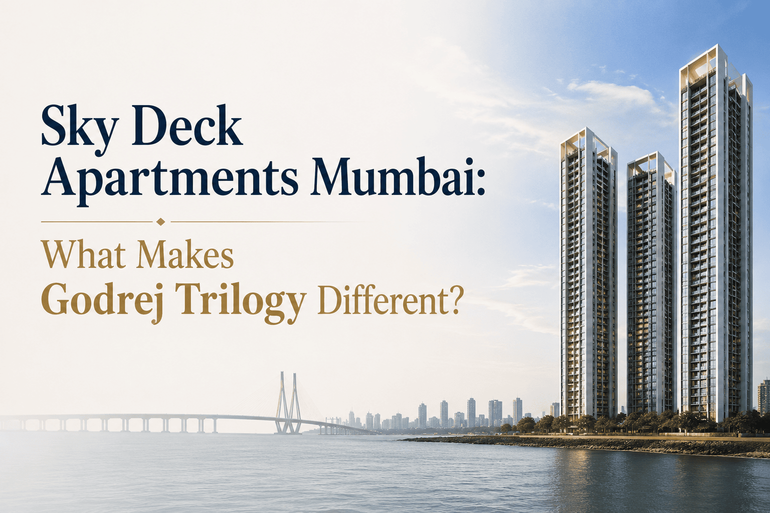 What Makes Sky Deck Homes at Godrej Trilogy Different from Regular Apartments?