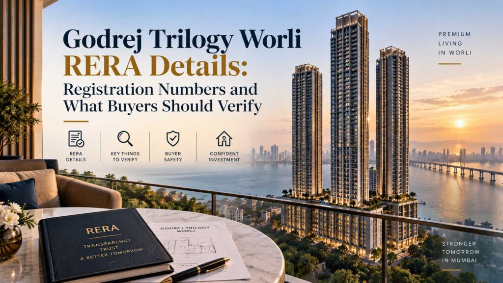Godrej Trilogy Worli RERA Details: Registration Numbers and What Buyers Should Verify